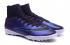 Nike Mercurial x Proximo TF Turf Soccer Boots Shoes Blue Black Volt 718775-400