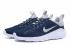 Nike Roshe Run Kaishi 2.0 Midnight Navy Wolf Grey White Shoes 833411-401