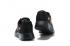 Off White Nike Tanjun Running Shoes All Black 812654