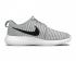 Nike Roshe Two Flyknit Wolf Grey Black White Mens Shoes 844833-002