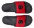 Nike Benassi JDI Print Mens Black Gym Red Slide Sandals 631261-022