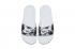 Nike Benassi JDI Print White Wolf Grey Womens Shoes 618919-104