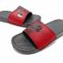 Nike Benassi JDI Slide Anthracite University Red 343880-008
