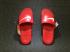 Nike Benassi Swoosh GD Bright Red White Mens Shoes 312618-066