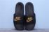 Nike Benassi Swoosh Slide Slipper Black Unisex Casual Shoes 843880-016
