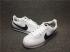 Nike CLASSIC CORTEZ Leather Casual Shoes White Black 808471-101