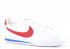 Nike Classic Cortez Leather White Red Blue 749571-154