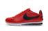 Nike Classic Cortez SE Prm Leather Red Black Embroidery 807473-004