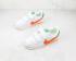 Nike Classic Cortez White Orange Green Kids Shoes CJ6106-106
