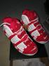 Nike Air More Uptempo Pippen Red White Men Shoes
