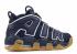 Nike Air More Uptempo Basketball Unisex Shoes Obsidian White Gum 921948-400A