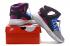 Nike Air Flight Huarache Men Basketball Shoes Grey Purple Blue 880856-100