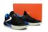 Nike Zoom Live EP 2017 Black Blue Men Basketball Shoes 911090-014