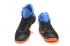 Nike Prime Hype DF 2016 EP Black Blue Orange Mens Basketball Shoes 844788-003