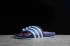 Adidas Adilette Premium Slides Blue Cloud White Hi-Res Red FX4429