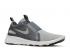 Nike Air Current Slip On Grey Metallic Dark Black Wolf Silver 874160-001