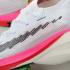 Nike Air Zoom Alphafly Next% Eliud Kipchoge 15940 White Pink Blast Pure Platinum Black DD8877-300