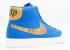 Nike All Court Mid Supreme Stussy Blue Golden Sail Royal Harvest 446166-400