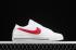 Nike Court Legacy White Black University Red Shoes CU4150-105