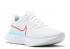 Nike React Infinity Run Flyknit 2 White Glacier Ice Photon Chile Dust Red CT2357-102