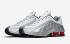 Nike Shox R4 Sports Shoes Metallic Silver Comet Red BV1111-100