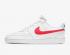 Nike Wmns Court Vision Low White Bright Crimson Red CD5434-106