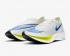 Nike ZoomX VaporFly NEXT% White Racer Blue Cyber Black AO4568-103