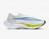 Nike ZoomX VaporFly NEXT% White Racer Blue Cyber Black AO4568-103