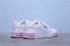 Puma Cali Iridescent White Trainers Pink Silver Womens Shoes 370805-02