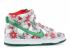 Dunk High SB Prm Concepts Ugly Christmas Sweater Heather Grey Red University Green Pink 635525-036