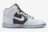 Nike SB Dunk High SE Chrome White Metallic Silver Black DX5928-100