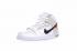 OFF WHITE x Nike SB Dunk High Pro White Beige Black Logo 854851-100