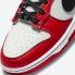 NBA x Nike SB Dunk Low EMB 75th Anniversary White Black Chile Red DD3363-100