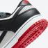 NBA x Nike SB Dunk Low EMB 75th Anniversary White Black Chile Red DD3363-100