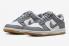 Nike SB Dunk Low GS Reflective White Smoke Grey Gum Light Brown FV0374-100