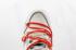 Off-White x Nike SB Dunk Low Lot 23 of 50 Sail Neutral Grey Habanero Red DM1602-126