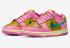 Parris Goebel x Nike SB Dunk Low Playful Pink Bronzine Clear Jade Luminous Green FN2721-600