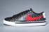 Nike Blazer Low Lifestyle Shoes All Black Red 371760-109