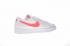 Nike Blazer Low Womens Skate Shoes White Red AQ5605-100