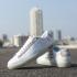 OFF WHITE X Nike Blazer Low SB Shoes White Grey
