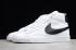 2019 Nike Blazer Mid Vintage Suede White Black 917862 111