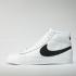 Nike Blazer Mid Lifestyle Shoes White Black