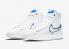 Nike SB Blazer Mid Airbrush White Royal Blue Shoes DD9685-100