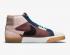 Nike SB Blazer Mid Premium Mosaic Pack Dark Wine Pink Oxford Cashmere Black DA8854-600