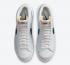 Nike SB Blazer Mid White Black Volt Mens Shoes DA4651-100