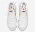 Nike SB Blazer Mid Yellow Swoosh White Grey Black Shoes DJ3050-101