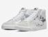 Nike SB Zoom Blazer Mid Edge Floral Paisley White Grey DM0859-100