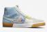 Nike SB Zooom Blazer Mid Edge Floral Paisley Boarder Blue DM0859-400