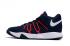 Nike Zoom KD Trey VI 6 deep blue red Men Basketball Shoes
