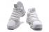 Nike Zoom KD10 White Chrome Platinum Men Basketball Shoes 897815-100